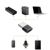 Comica CVM-USBC-A OTG USB-C'den USB-A'ya Adaptör thumbnail 5