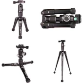 Kingjoy P051+G00 Masa Üstü Mini Tripod thumbnail 3