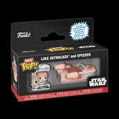Funko Bitty POP Ride: Star Wars - Speeder with Luke thumbnail 1