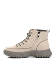 Gri Bağcıklı Fermuarlı Kadın Sneaker Bot thumbnail 2