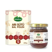 Mindivan Arı Sütü Bal Polen (Süper) 230g thumbnail 1