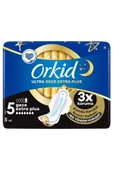 Orkid Ultra Hijyenik Ped Gece Extra Plus No: 5 5'li thumbnail 2