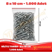 8x10 cm. Kilitli Torba (1.000 Adet) thumbnail 4