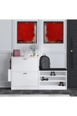 Decormet Trend Ayakkabı Dolabı Beyaz thumbnail 11
