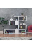 Decormet Karlin Kitaplık Beyaz thumbnail 6