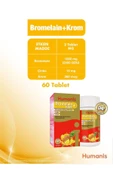 Humanis Bromelain+Krom, Çinko 60 Tablet thumbnail 6