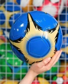 Parlak Futbol Topu Eğitim veya Maç Topu Dikişli Futbol Topu 5 Numara thumbnail 1