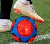 Parlak Futbol Topu Eğitim veya Maç Topu Dikişli Futbol Topu 5 Numara thumbnail 3