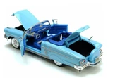 1958 Chevrolet Impala Mavi 1/24 Model Araba thumbnail 3
