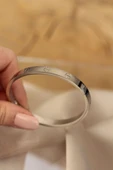 Silver Renk Çelik Bilezik - TJ-BB3569 thumbnail 2