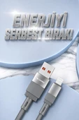 Şarj Kablosu Usb to Lightning Data Kablo U18 Gri thumbnail 3