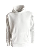 Kapüşonlu Sweatshirt - Beyaz thumbnail 1