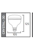 Crystal 30 LED Ampul 30W E27 thumbnail 3