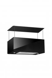 ALVEUS Diamond 90 cm  Siyah Ada Davlumbaz thumbnail 1