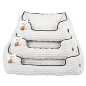M-Pets Warm Hug Yatak (M) White thumbnail 6