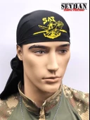 SAT Komandosu Siyah Bandana thumbnail 2