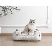 M-Pets Warm Hug Yatak (M) White thumbnail 2