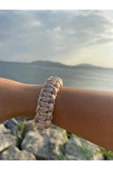 Paracord Bileklik Ekru cobra modeli thumbnail 2
