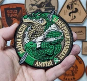 AMFİBİ BARIŞ PINARI HAREKATI PEÇ - Arma - Askeri Patch thumbnail 2