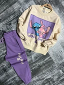 Stitch Kız Çocuk Eşofman Takım thumbnail 4