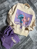 Stitch Kız Çocuk Eşofman Takım thumbnail 6