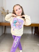 Stitch Kız Çocuk Eşofman Takım thumbnail 3