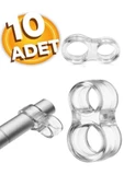 PLASTİK KAPI KOLU STOPERİ KAPI KOLU TAMPONU 10 ADET thumbnail 1