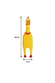 Öten Tavuk Köpek Oyuncağı Medium 30 Cm thumbnail 2