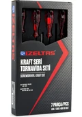 İzeltaş Kraft Seri Tornavida Seti (7 Parça) thumbnail 2