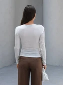 YANI BÜZGÜLÜ SANDY BLUZ thumbnail 1