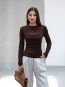 YANI BÜZGÜLÜ SANDY BLUZ thumbnail 8