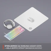 SteelSeries QcK Large Gaming Oyuncu Mouse Pad - Beyaz thumbnail 7
