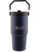 Voit Chill Ice Termos Paslanmaz Çelik 600ml Mavi thumbnail 2