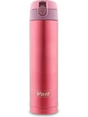 Voit Casual Termos 450ml Paslanmaz Çelik Pembe thumbnail 2