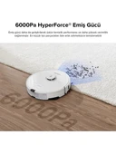 Roborock S8 Sonic Beyaz Akıllı Robot Süpürge thumbnail 3