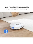Roborock S8 Sonic Beyaz Akıllı Robot Süpürge thumbnail 4