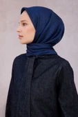 Çiçek Desen İpek Twill Eşarp 4203D01 thumbnail 4