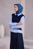 Çiçek Desen İpek Twill Eşarp 4208D01 thumbnail 6