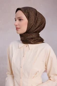 Çiçek Desen İpek Twill Eşarp 4208D01 thumbnail 1