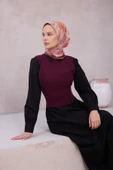 Çiçek Desen İpek Twill Eşarp 4219D01 thumbnail 4