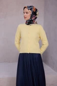 Çiçek Desen İpek Twill Eşarp 4219D01 thumbnail 2