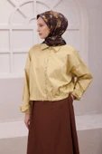 Çiçek Desen İpek Twill Eşarp 4210D01 thumbnail 4