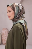 Obje Desen İpek Twill Eşarp 4205D01 thumbnail 3