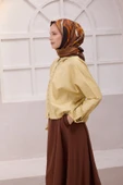 Obje Desen İpek Twill Eşarp 4205D01 thumbnail 6