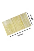 Bayev Bambu 65 x 37 Cm Paspas - Kapı Önü Paspas thumbnail 1