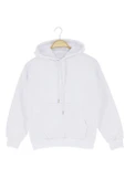 Kız Çocuk Sweatshirt Kapüşonlu Şardonlu Kışlık thumbnail 2