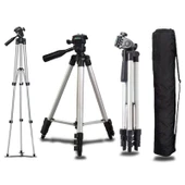 3 Yönlü Profesyonel Süper Kalite 157 CM Tripod thumbnail 4