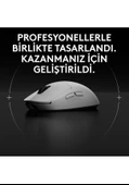 Logitech Pro 2 Lightspeed Kablosuz Beyaz Gaming Mouse (910-007303) thumbnail 2