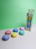 6 lı Renkli Yumuşak Macaron Tebeşir Seti thumbnail 2