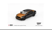 Mini GT Bentley Flying Spur Orange Flame / Onyx 1/64 Model Araba thumbnail 1